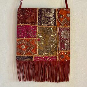 Furla Y2K vintage Bohemian purse, limited edition